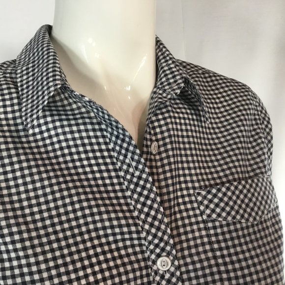 Eddie Bauer Gingham Shirt (like new) - Picture 1 of 4